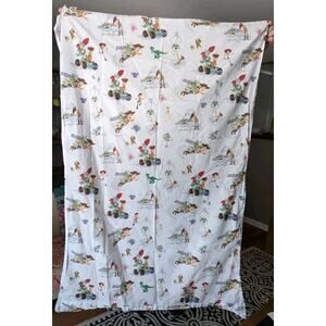 Pottery Barn Disney Toy Story Twin Sheet Wall Hanging Organic Cotton